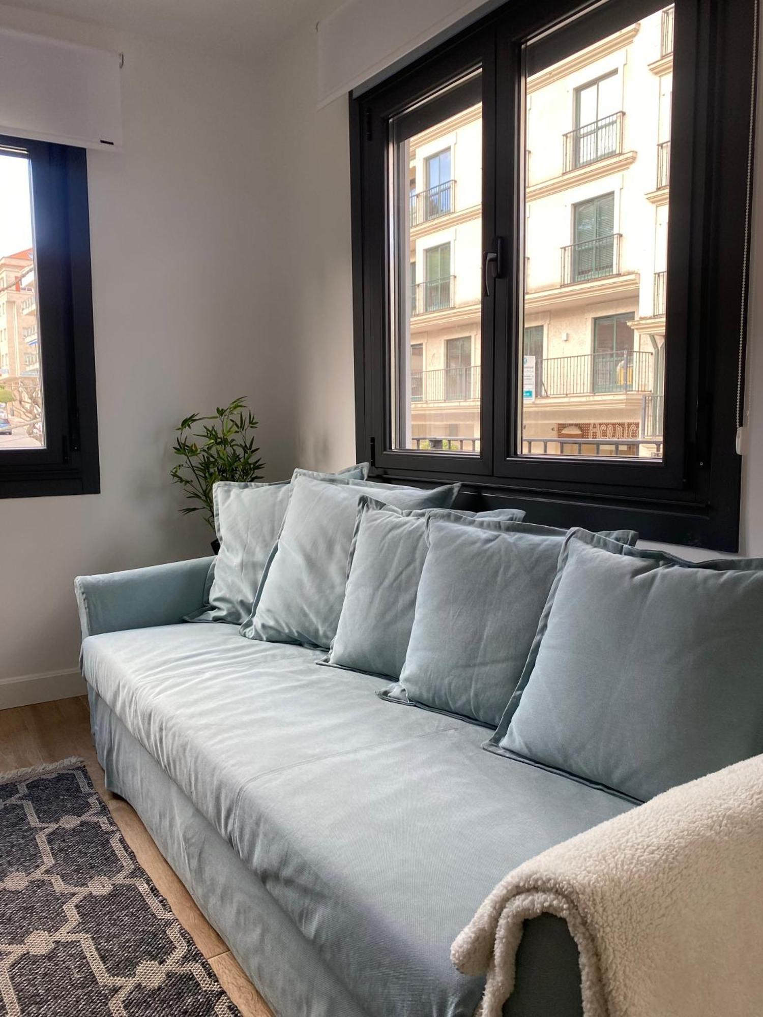 Apartamentos As Barxas Playa Moaña Eksteriør billede