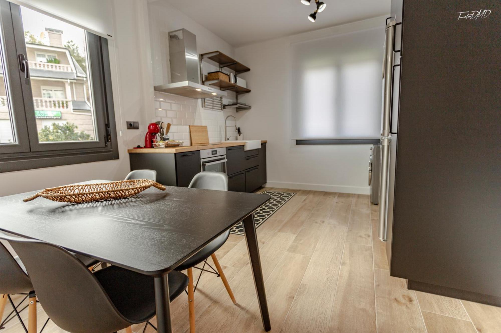 Apartamentos As Barxas Playa Moaña Værelse billede